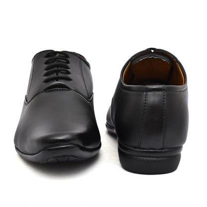 Generic Men's Faux Leather Formal Shoes (Black)