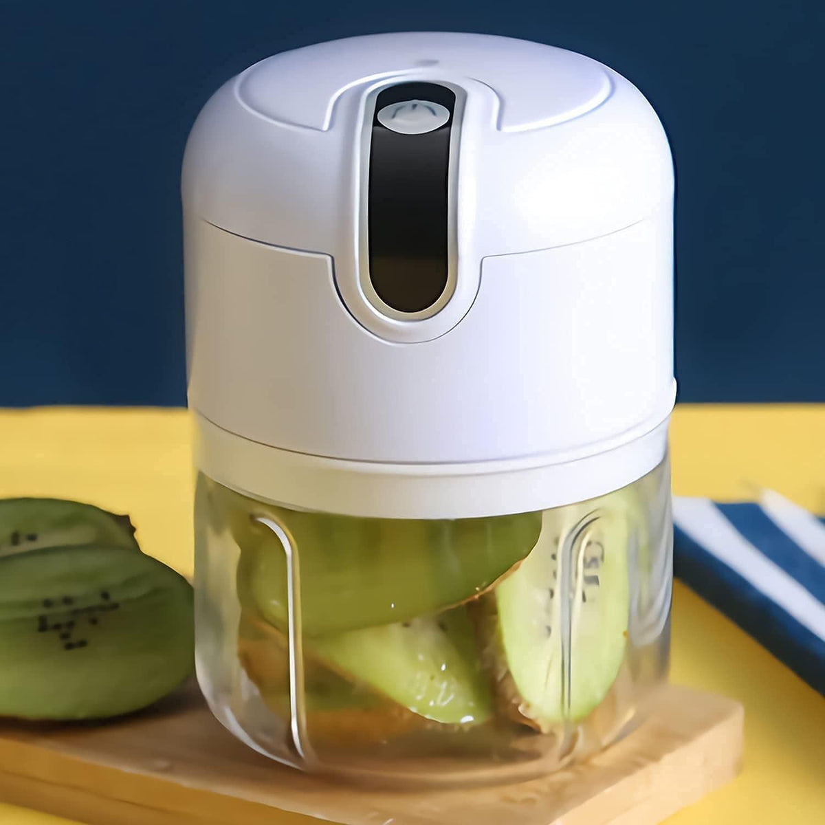 Mini Electric Meat/Garlic Chopper Portable Food Processor