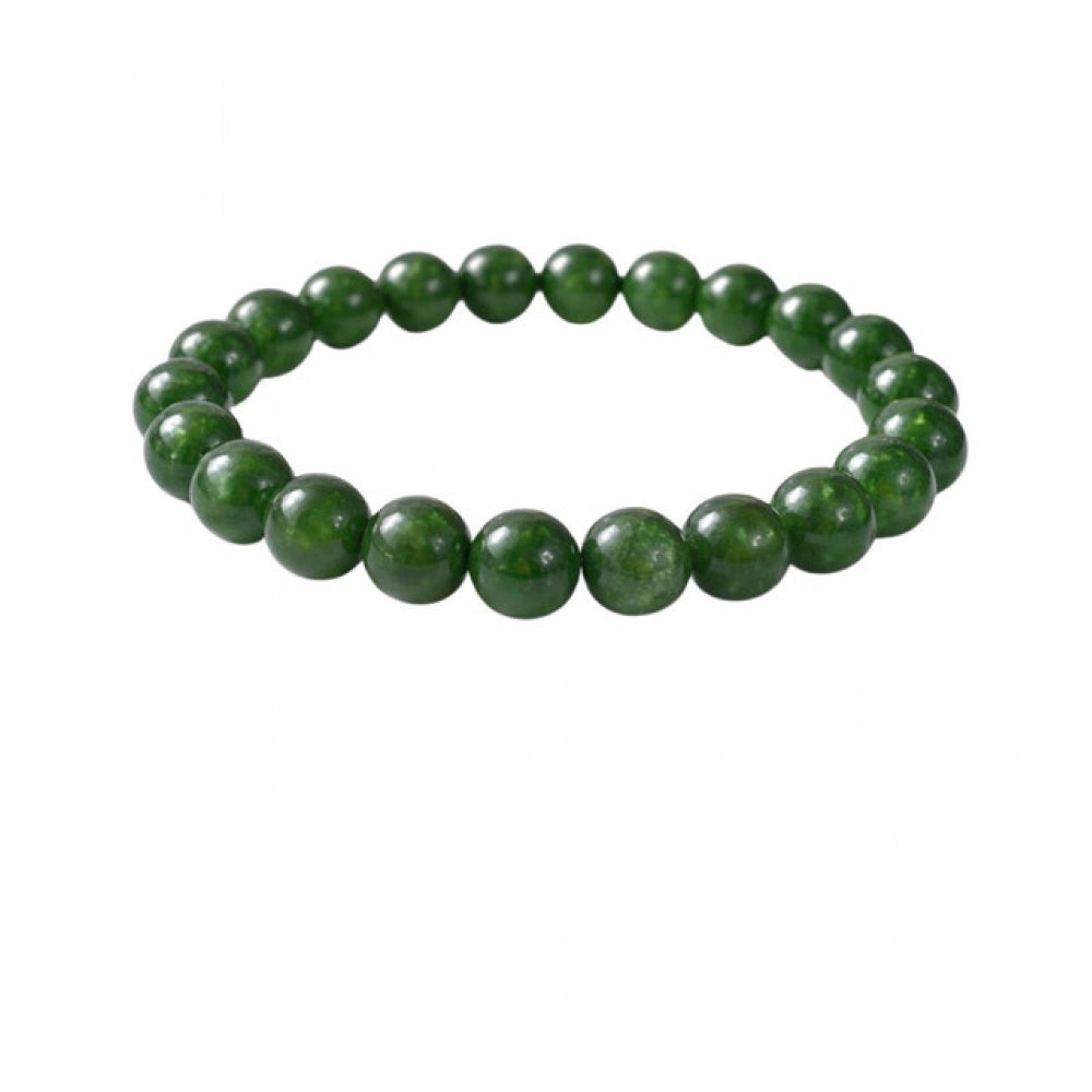 Generic Natural Crystal 8mm Green Aventurine Bracelet (Green)